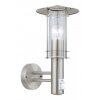 Eglo LISIO Applique Acciaio inox, 1-Luce, Sensori di movimento