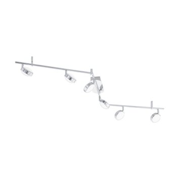 Eglo SALTO Faretto da soffitto LED Cromo, 6-Luci