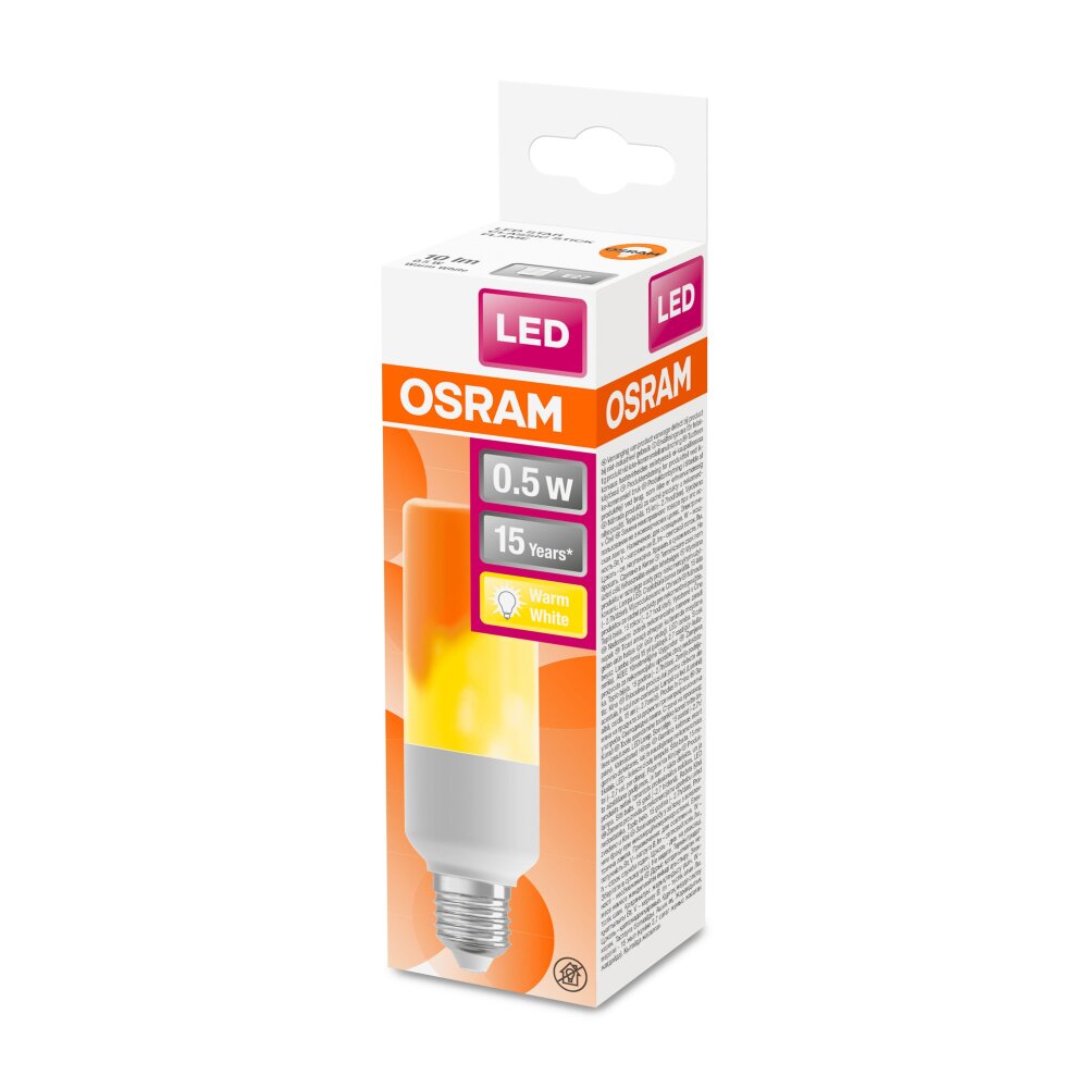 OSRAM FLAME LED E27 0,5 Watt 1500 Kelvin 10 Lumen