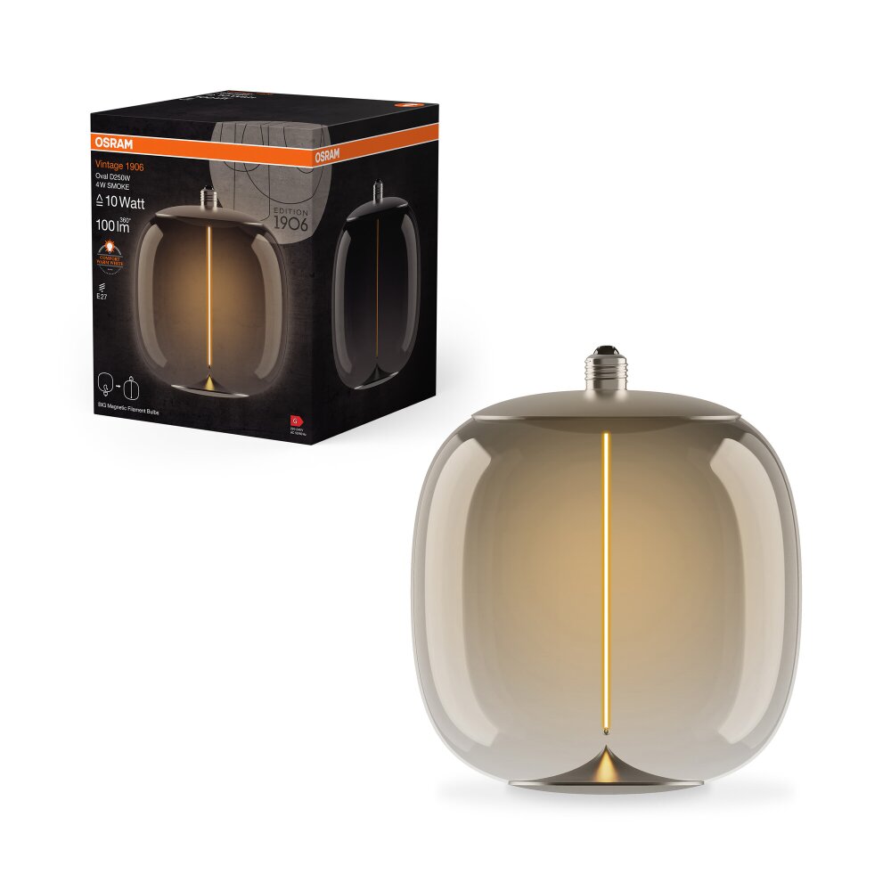 Illuminazione Osram E27 LED 4 Watt Bianco caldo 100 Lumen main product photo