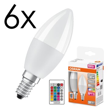 E14 LED 4.9 Watt dimmerabile 470 Lumen