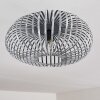 Oravi Plafoniera Grigio, Argento, 1-Luce