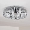 Oravi Plafoniera Grigio, Argento, 1-Luce