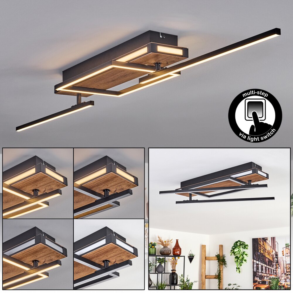 Sigersvik Plafoniera LED Écru, Nero, 1-Luce main product photo