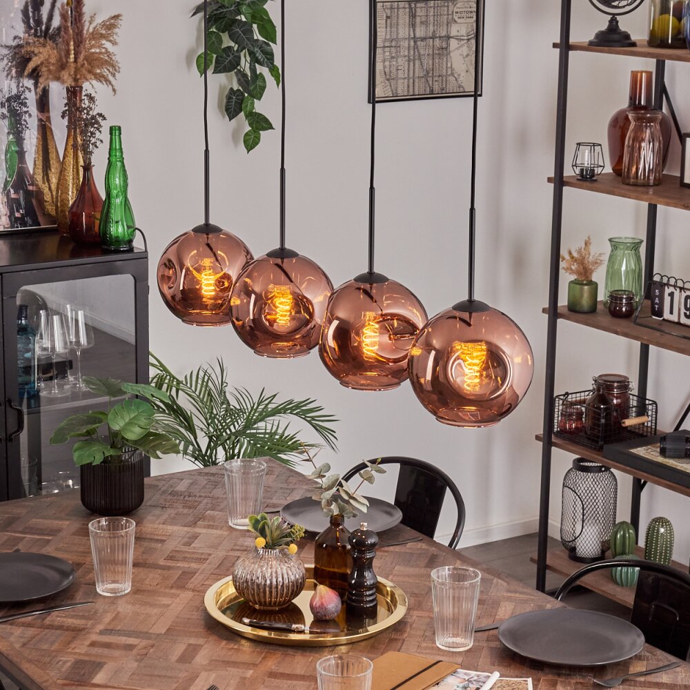 Ripoll Lampada a sospensione Ramato, 4-Luci main product photo