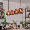 Ripoll Lampada a sospensione Ramato, 4-Luci
