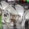 Ripoll Lampada a sospensione Chiaro, Grigio fumo, 4-Luci