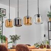 Lauden Lampada a sospensione Ambrato, Cromo, Chiaro, 4-Luci