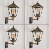 Anfei Lampada da parete per esterno Oro, Nero, 1-Luce, Sensori di movimento