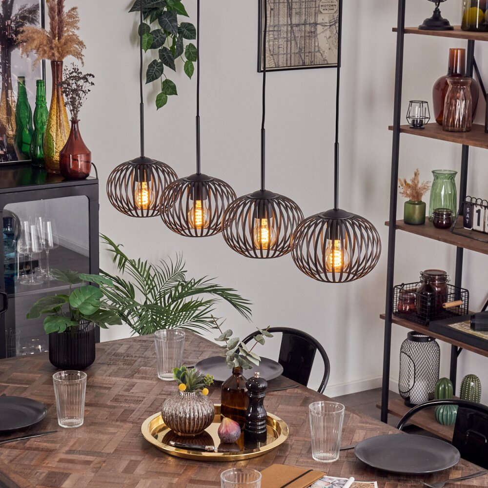 Oravi Lampada a sospensione Nero, 4-Luci main product photo
