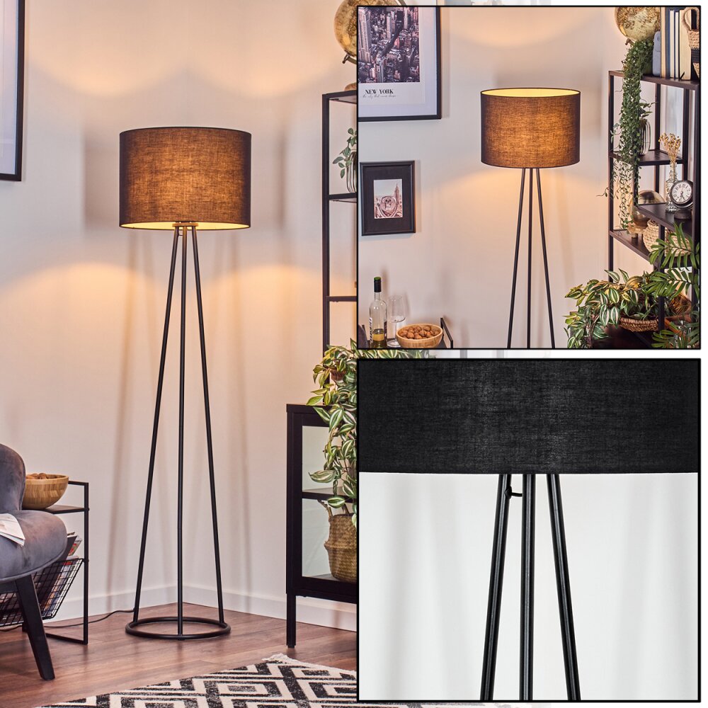 Bassagoda Lampada da terra, Lampada da letture Nero, 1-Luce main product photo
