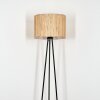 Bongal Lampada da terra, Lampada da letture Nero, 1-Luce