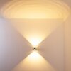 Indore Applique LED Alluminio, 2-Luci