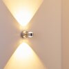 Indore Applique LED Alluminio, 2-Luci