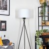 Bassagoda Lampada da terra Nero, 1-Luce