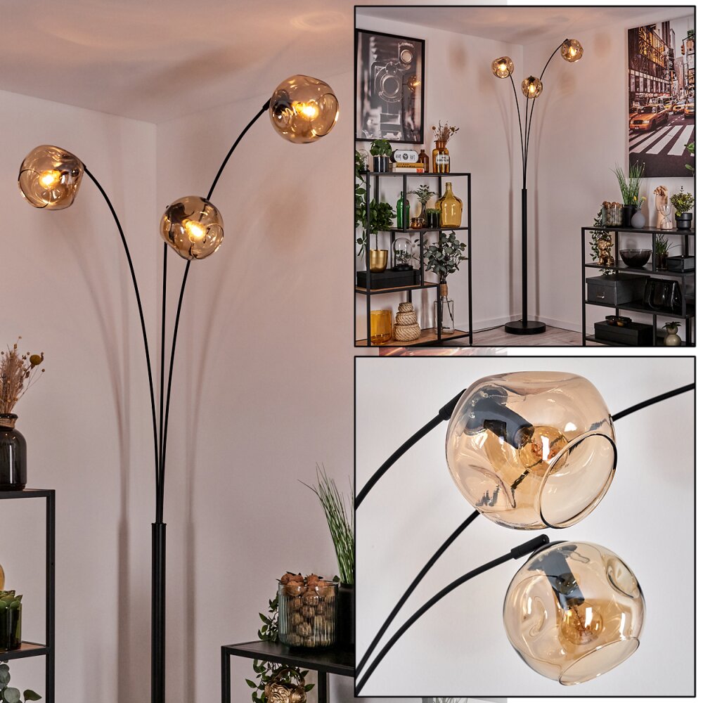 Ripoll Lampada da terra Ambrato, 3-Luci main product photo