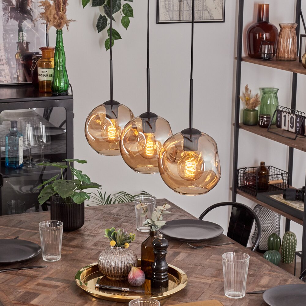 Ripoll Lampada a sospensione Ambrato, 3-Luci main product photo