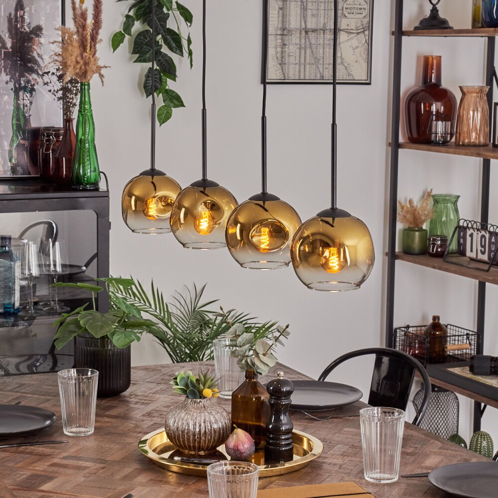 Ripoll Lampada a sospensione Oro, Chiaro, 4-Luci main product photo