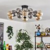 Gastor Plafoniera 91 cm Ambrato, Chiaro, Grigio fumo, 12-Luci Gastor Plafoniera 91 cm Ambrato, Chiaro, Grigio fumo, 12-Luci
