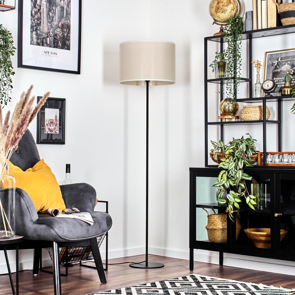 Bassagoda Lampada da terra beige, 1-Luce
