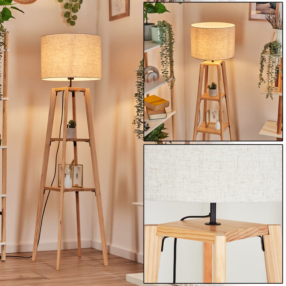 Bassagoda Lampada da terra Écru, 1-Luce main product photo