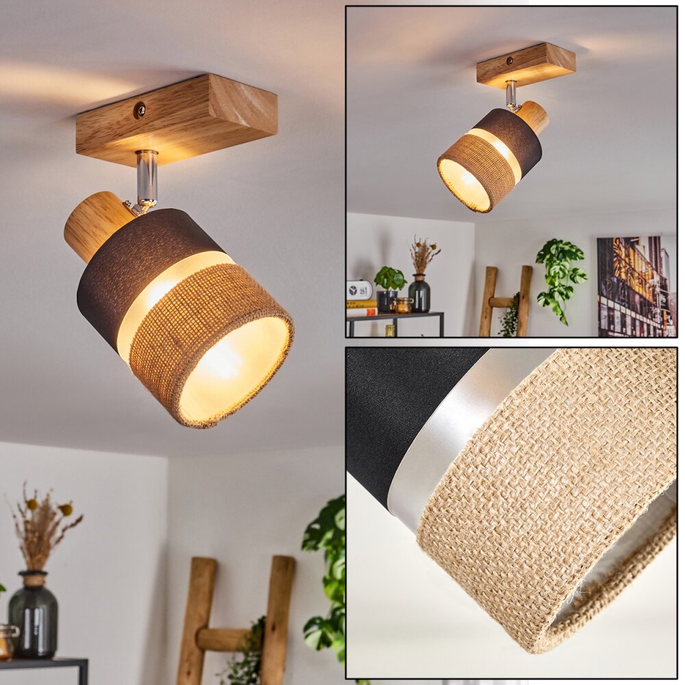 Fallhagen Plafoniera Cromo, Écru, 1-Luce main product photo