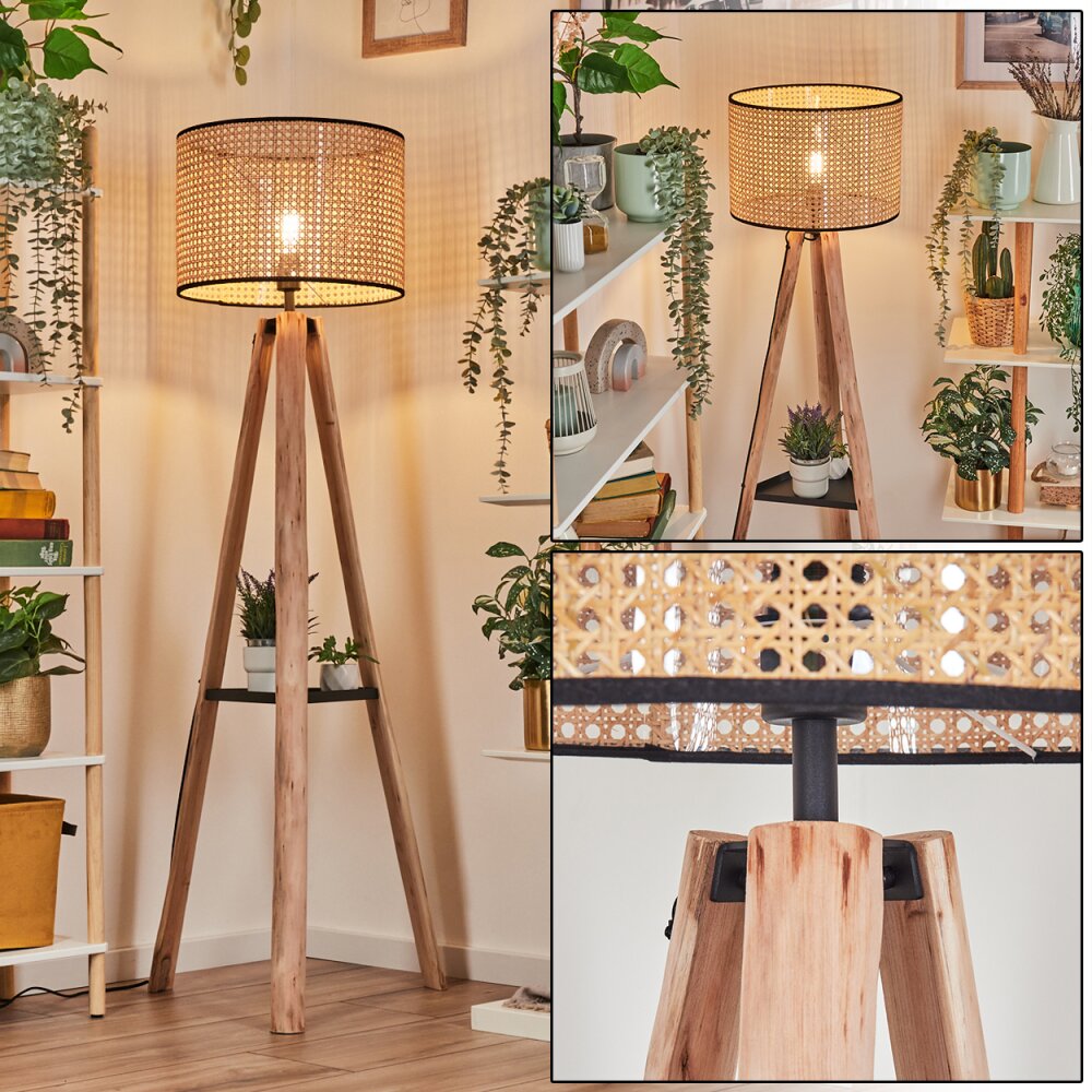 Ramila Lampada da terra Écru, Nero, 1-Luce main product photo