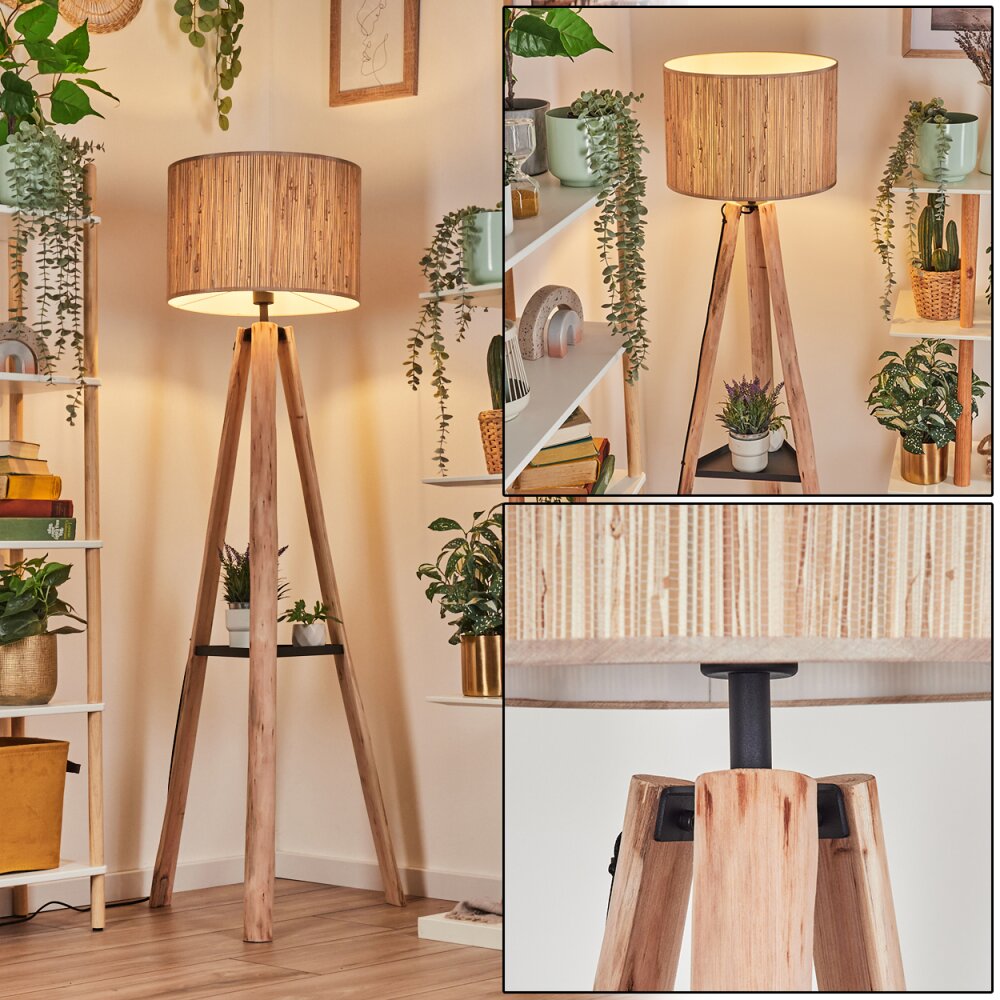 Bongal Lampada da terra Écru, Nero, 1-Luce main product photo