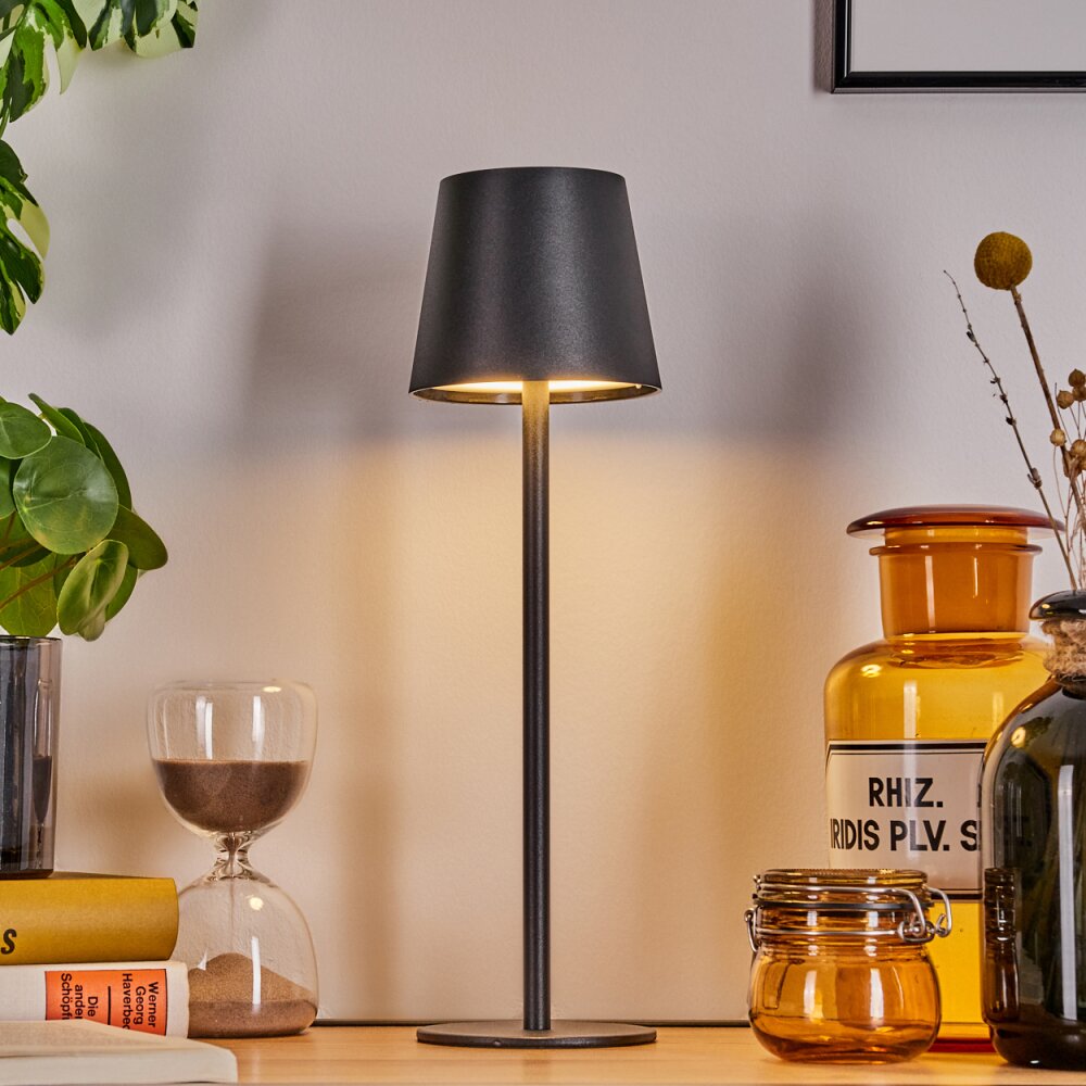 Salgadinho Lampada da tavolo LED Nero, 1-Luce