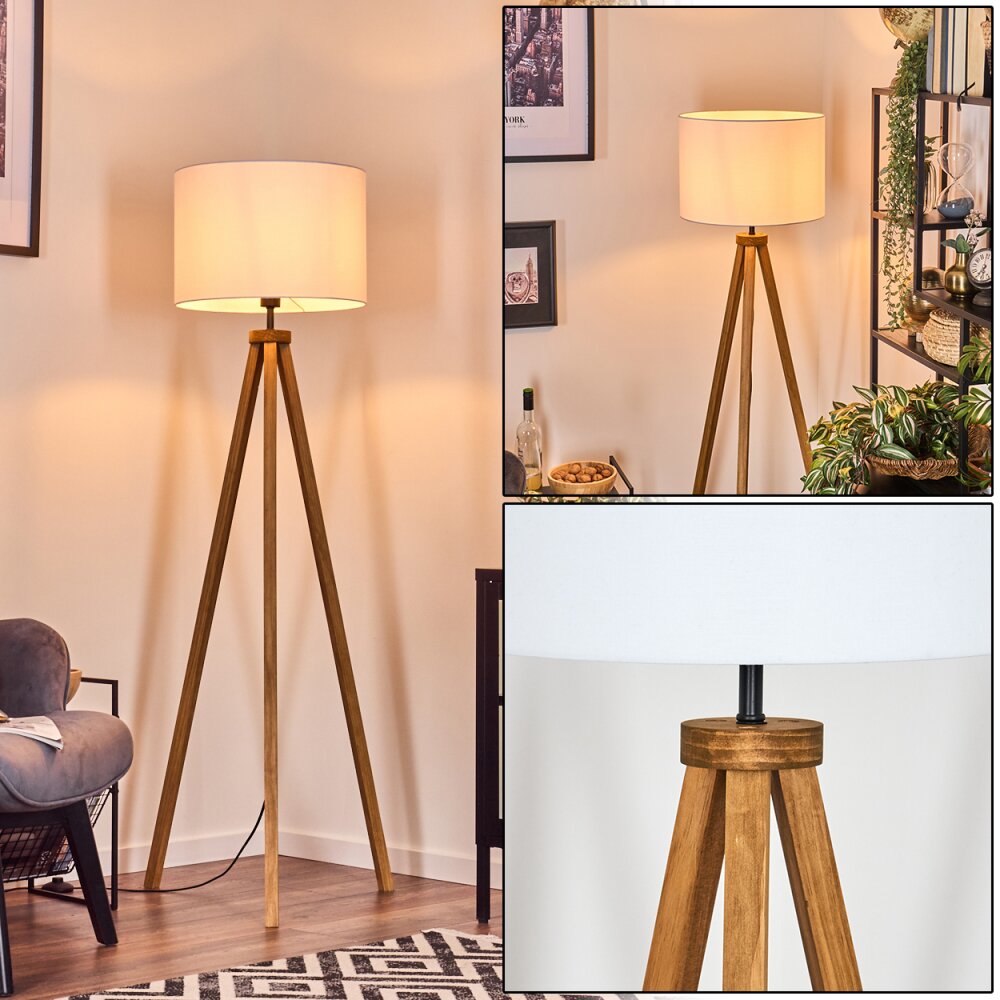 Bassagoda Lampada da terra Écru, 1-Luce main product photo