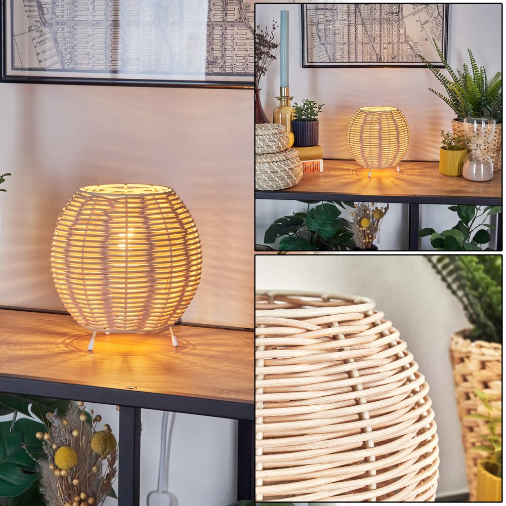 Malpica Lampada da tavolo Beige, 1-Luce main product photo