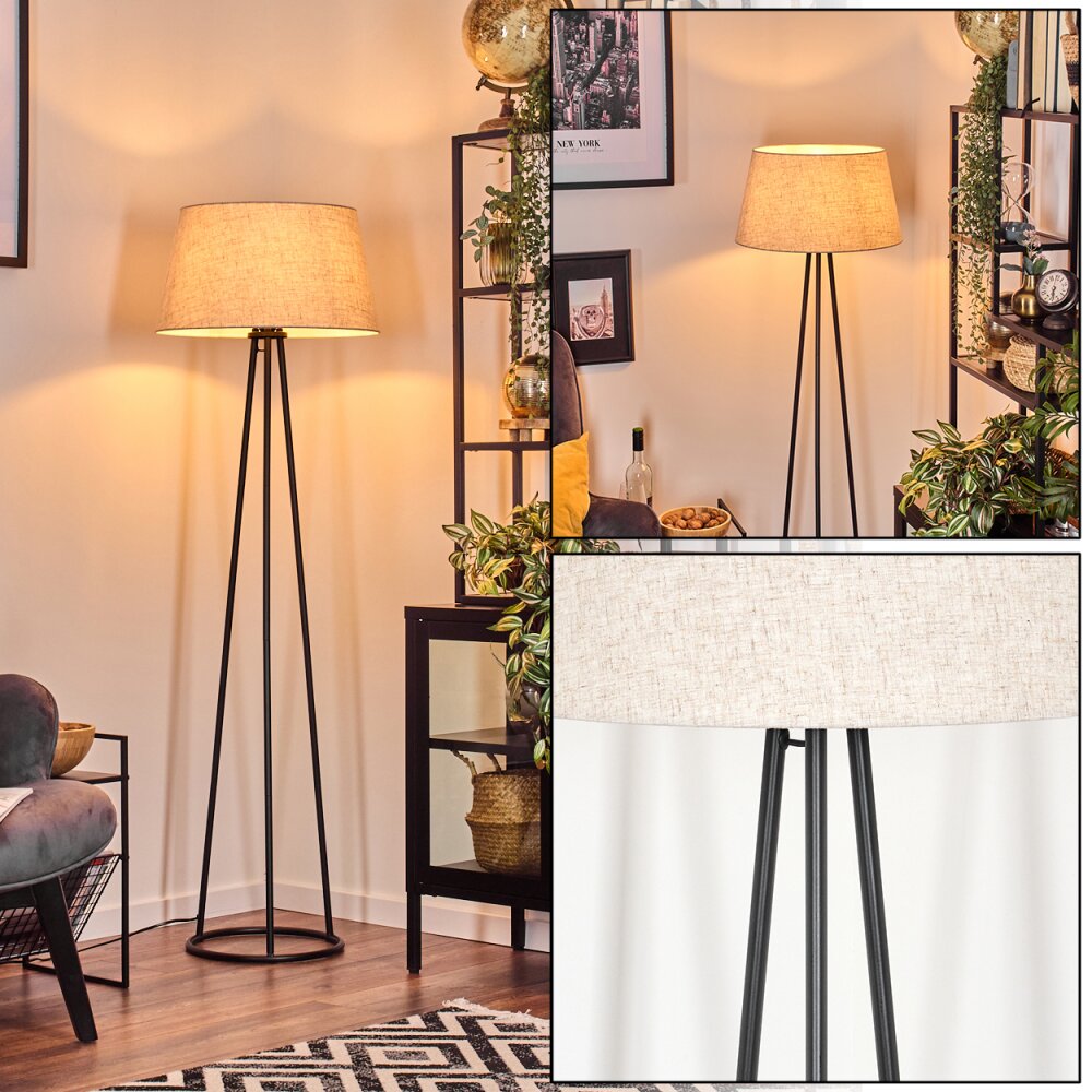 Bassagoda Lampada da terra beige, 1-Luce main product photo