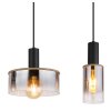 Illuminazione Globo Lighting CLASSIS Lampadario a sospensione Nero, 4-Luci