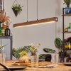 Carbellino Lampada a sospensione Marrone scuro, Nero, 1-Luce