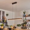 Carbellino Lampada a sospensione Marrone scuro, Nero, 1-Luce