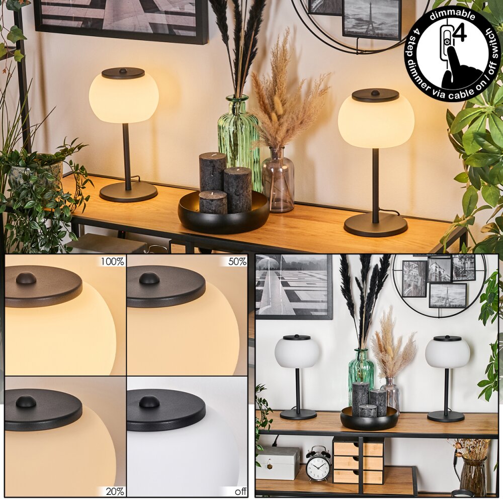 Izenave Lampada da tavolo, Lampada da letture Nero, 1-Luce main product photo