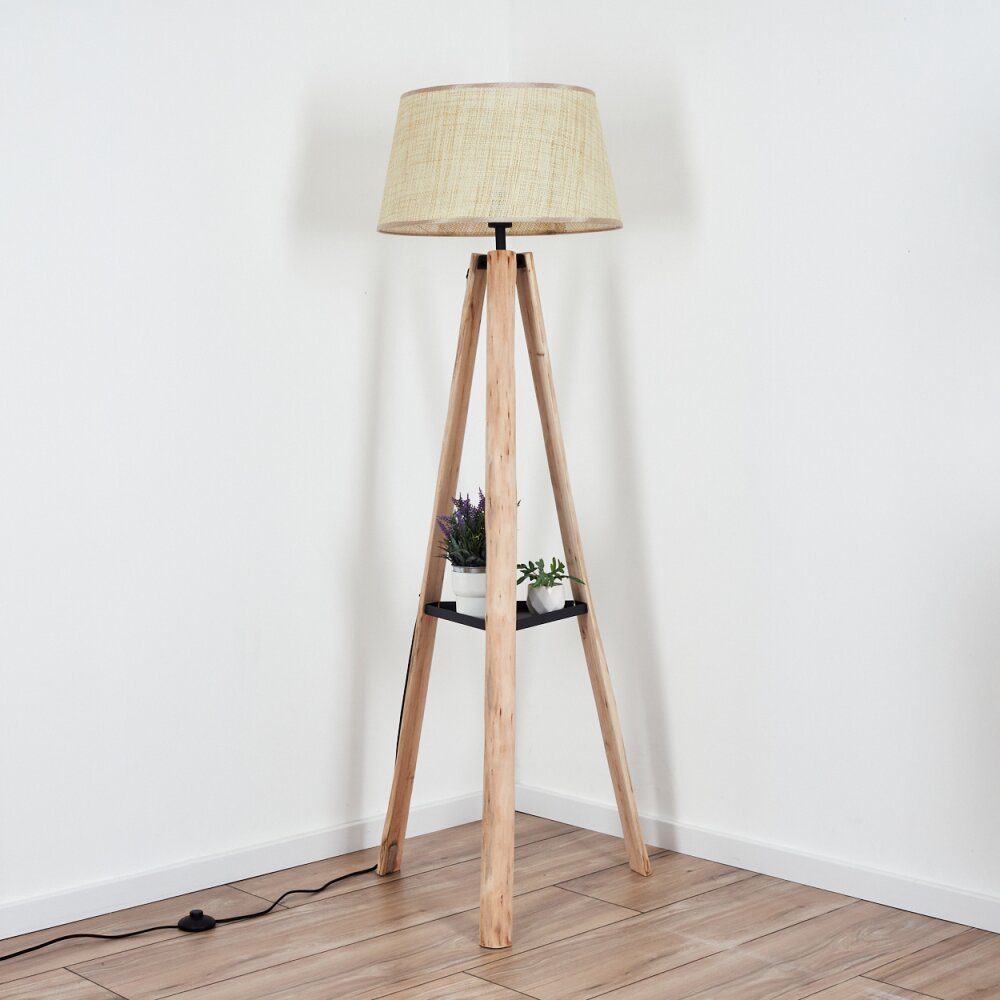 Sabadim Lampada da terra beige, Écru, 1-Luce