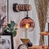 Koyoto Lampada a sfera, Applique Écru, Nero, 1-Luce