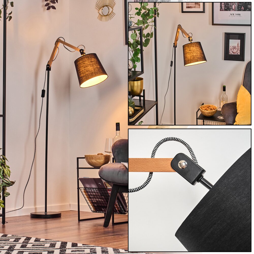 Fridene Lampada da terra Écru, Nero, 1-Luce main product photo