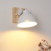 Svanfolk Applique Marrone, Bianco, 1-Luce