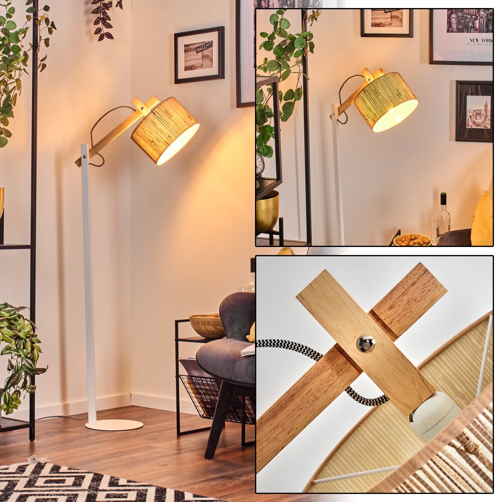 Halarna Lampada da terra Écru, Bianco, 1-Luce main product photo