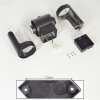 Morbak Lampada da parete per esterno, Lampade Up & Down Nero, 2-Luci