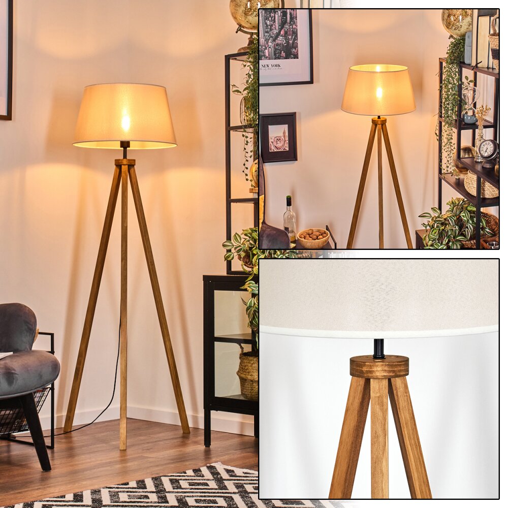 Bassagoda Lampada da terra Écru, 1-Luce main product photo