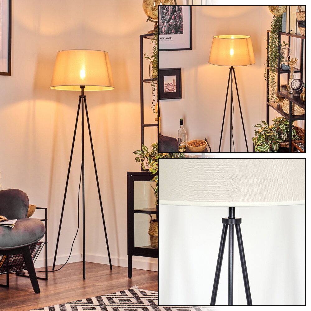 Bassagoda Lampada da terra beige, Bianco, 1-Luce main product photo