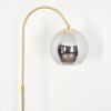 Koyoto Lampada a sfera, Lampada da terra Ottone, 1-Luce