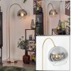 Koyoto Lampada a sfera, Lampada da terra, Lampade ad arco Ottone, 1-Luce