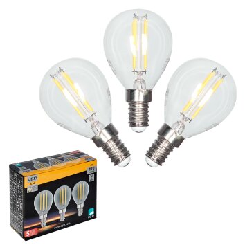 LED 4 Watt bianco caldo 470 Lumen