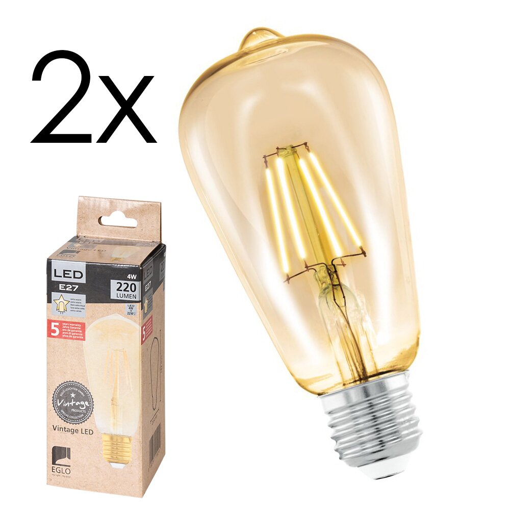 E27 LED 4 Watt Bianco caldo 220 Lumen main product photo