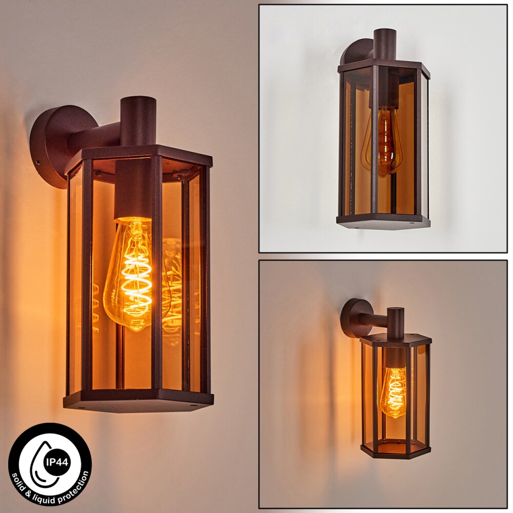 Monfanim Lampada da parete per esterno Ruggine, 1-Luce main product photo