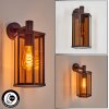 Monfanim Lampada da parete per esterno Ruggine, 1-Luce
